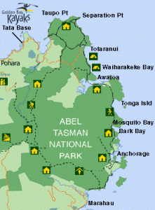 abel tasman map